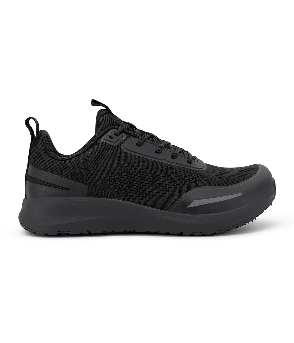 FEFELUIS Men's Zero Drop Running Shoes Wide Toe Box Black Size 9 (25.4cm / 9 US Wide) - view 4