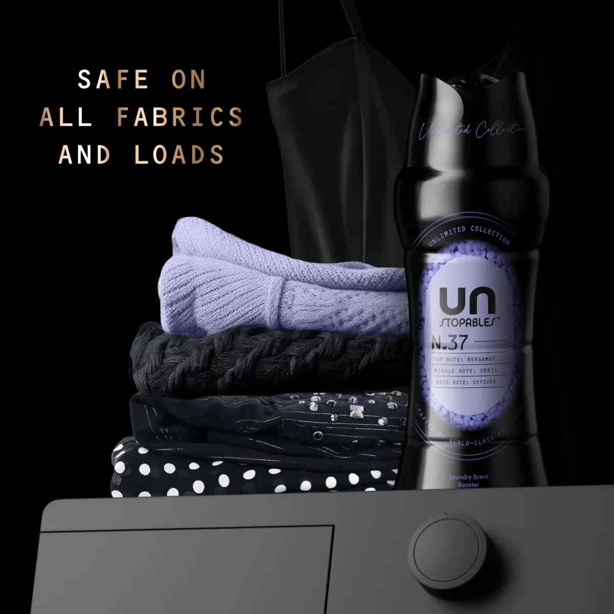 Downy Unstopables Unlimited Collection Laundry Scent Booster Beads No. 37 286g (10.7 oz) | Fine Fragrance with Bergamot, Orris & Vetiver - view 9