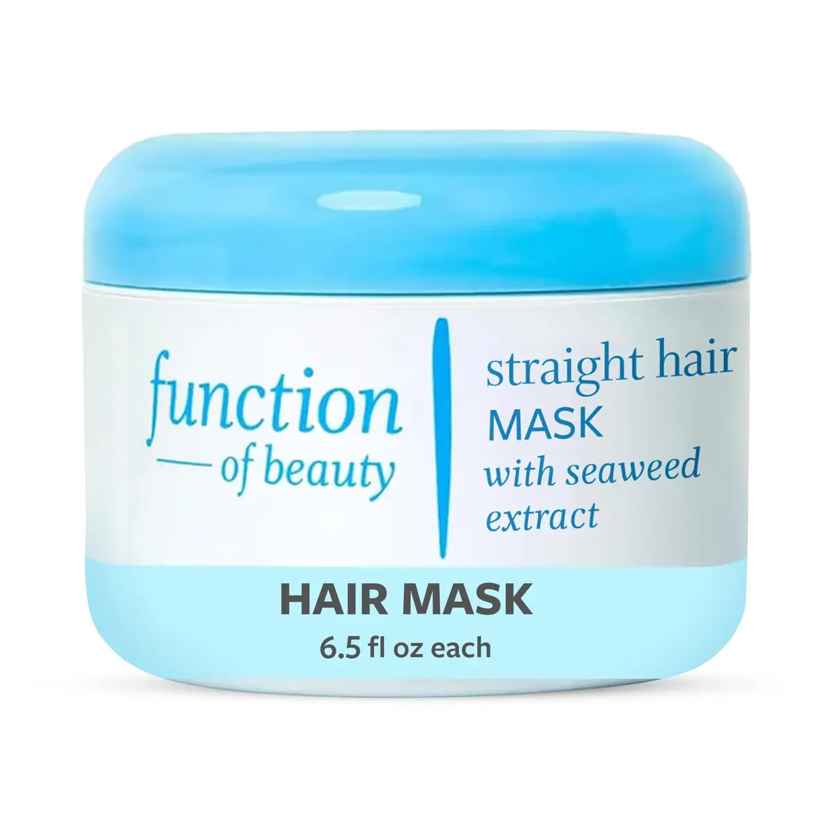Function of Beauty Deep Conditioner Straight Hair Mask - Anti-Frizz 6.5 Fl Oz | Nourishing, Vegan, Sulfate-Free - main product image