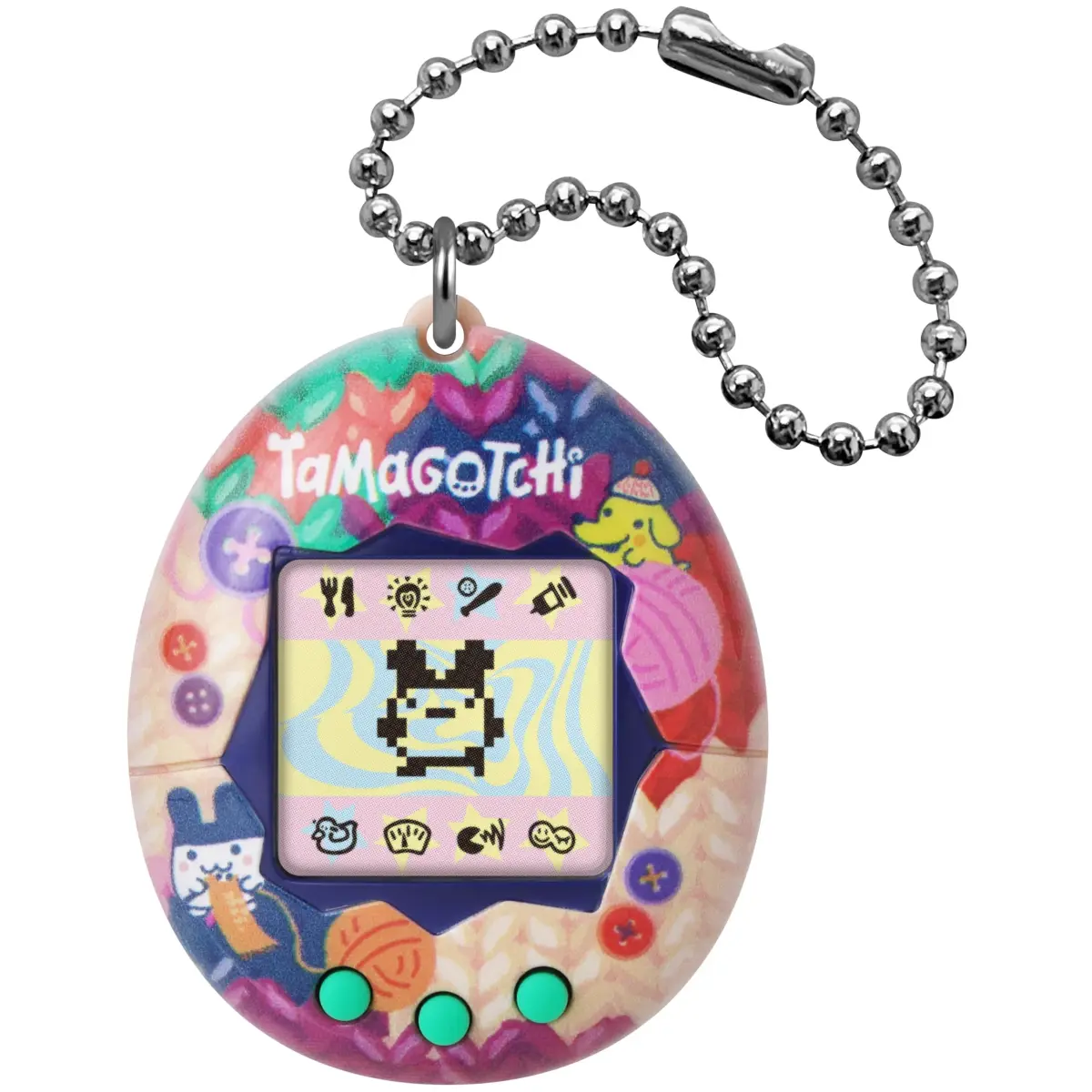 Tamagotchi Original - Tama Sewing Electronic Pet | Classic 1997 Generation 2 Programming - main product image