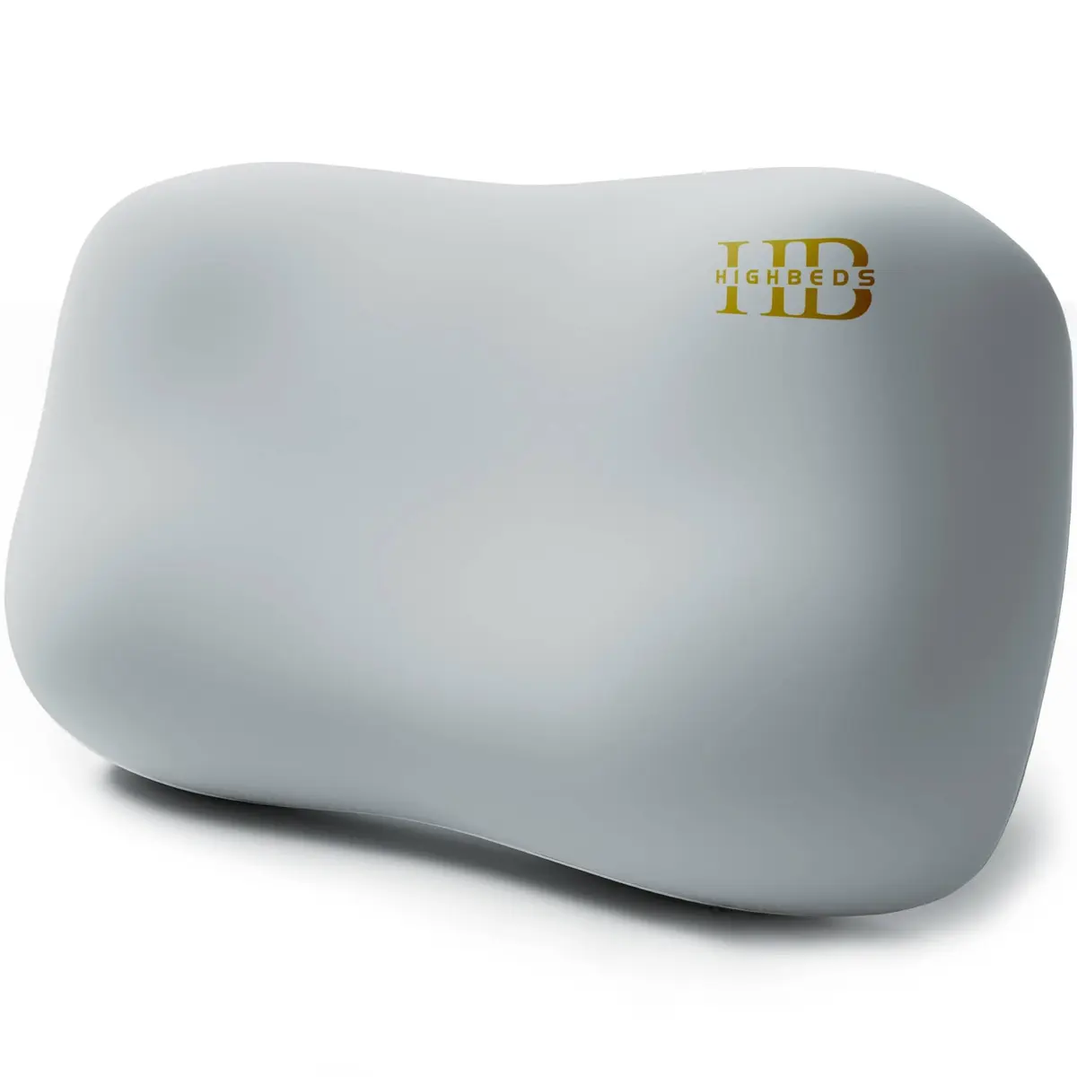 HighBeds Cervical Neck Pillow for Neck Pain Relief, Ergonomic Memory Foam Side Sleeper Pillow 38cm x 64cm (15" x 25") | BASF Support - main product image