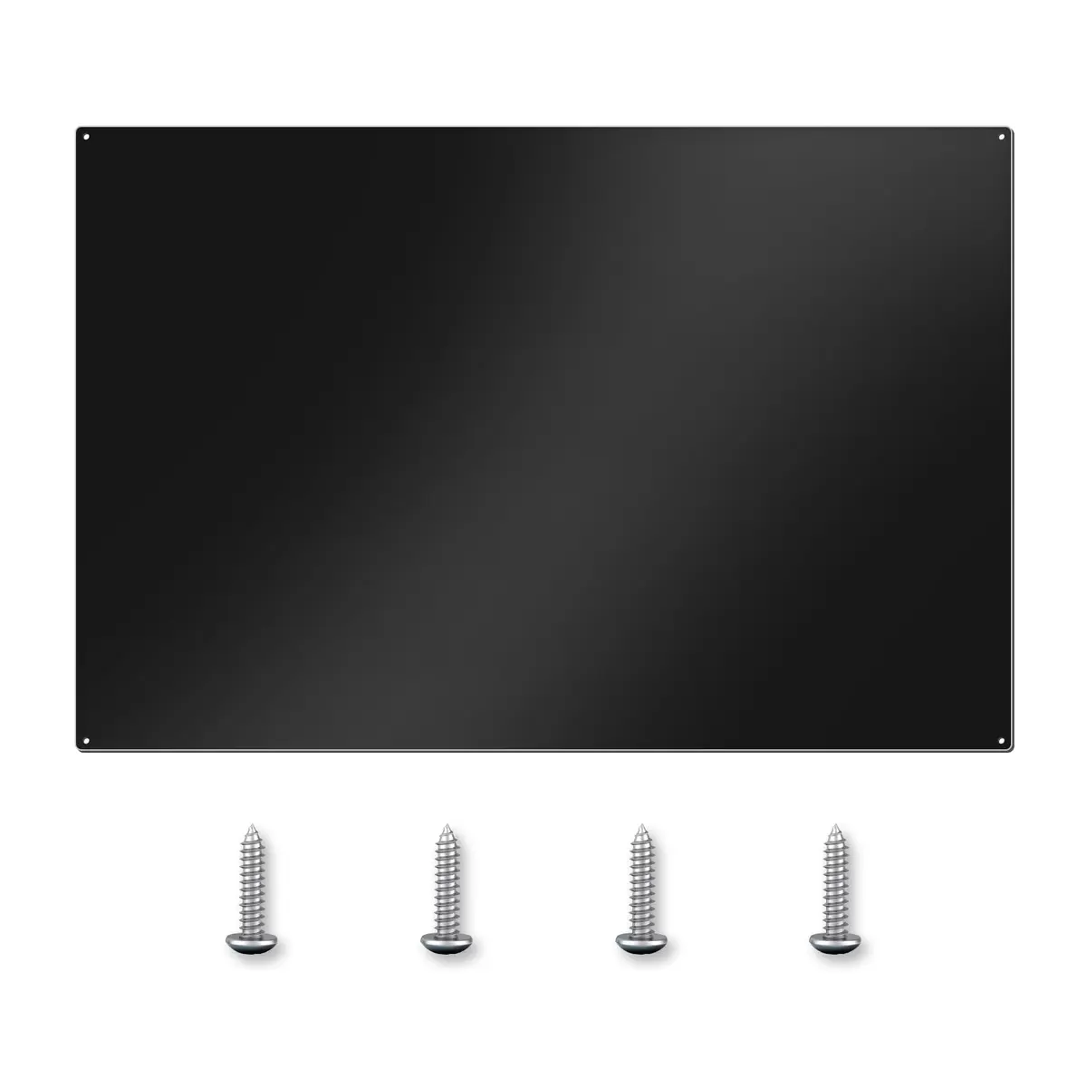 VENFAN 35.4" x 24" Black Stainless Steel Backsplash Panel | Protects Kitchen Walls from Grease & Stains - main product image