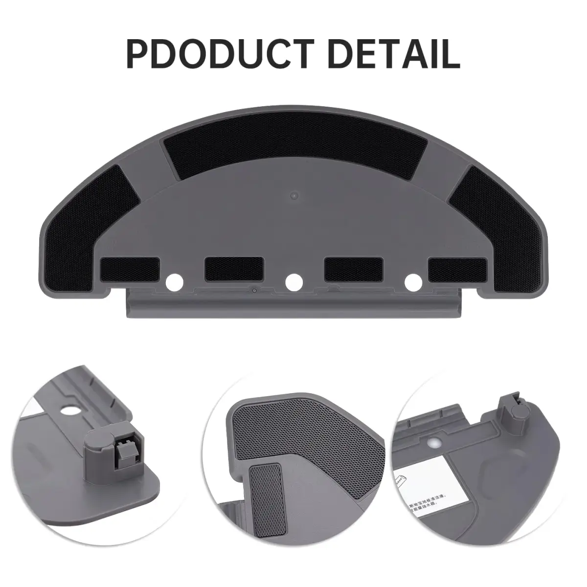 Sgizoku Mop Pad Plate Accessory for Ecovacs Deebot T8/T9/N8 Pro & Yeedi Vac Max 1 Pack | Stainless Steel Replacement Part - view 3