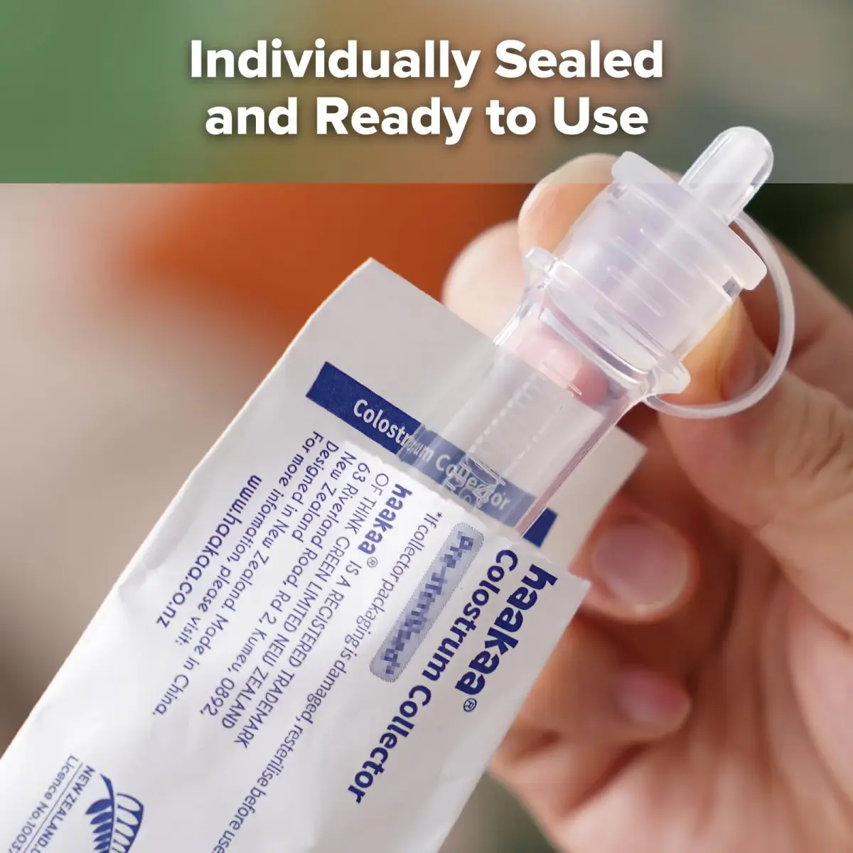haakaa Silicone Colostrum Collector 6ml (0.2 fl oz) | Award-Winning Original Design - view 5