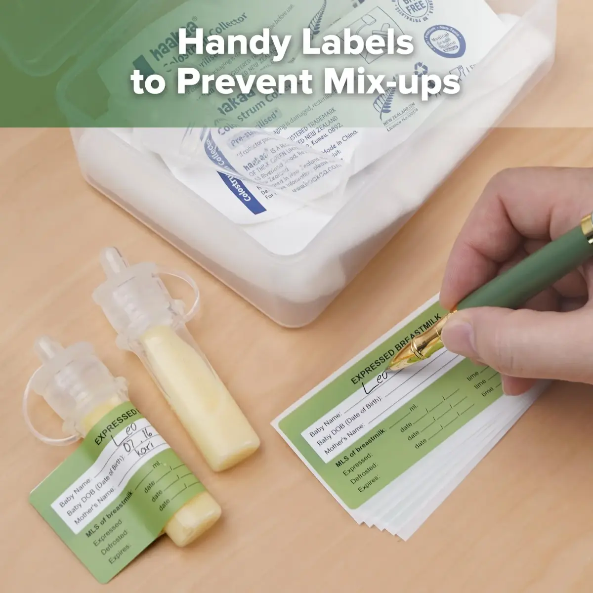 haakaa Silicone Colostrum Collector 6ml (0.2 fl oz) | Award-Winning Original Design - view 6