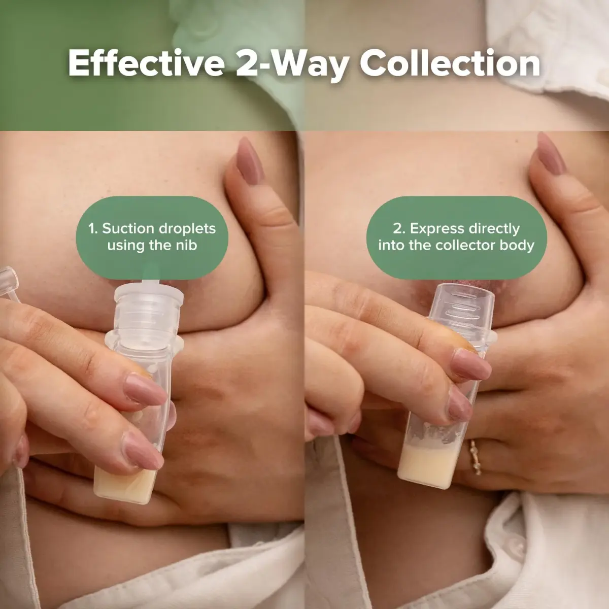 haakaa Silicone Colostrum Collector 6ml (0.2 fl oz) | Award-Winning Original Design - view 7