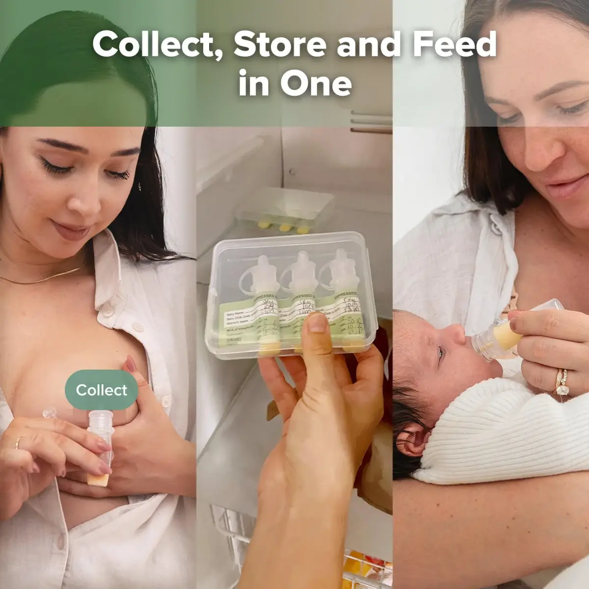 haakaa Silicone Colostrum Collector 6ml (0.2 fl oz) | Award-Winning Original Design - view 3