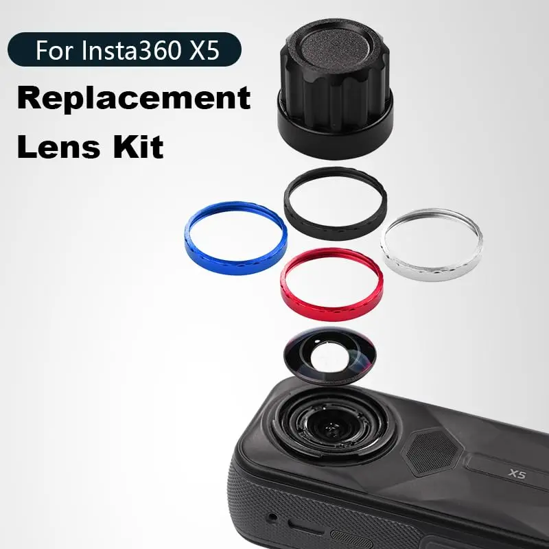 Jakoly Lens Replacement Kit for Insta360 X5 | Optical Glass Cover & Removal Tool, Easy DIY Repair - view 11