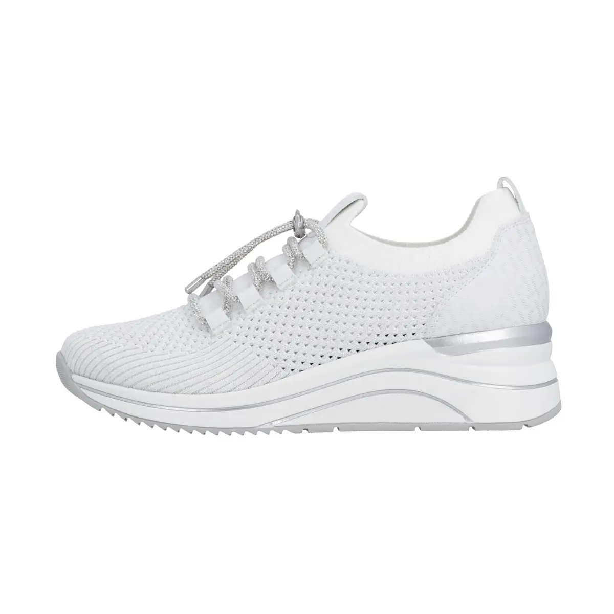 Remonte D0t18 White Women's Slippers | Extra Wide, Removable Insole, 11 US - main product image