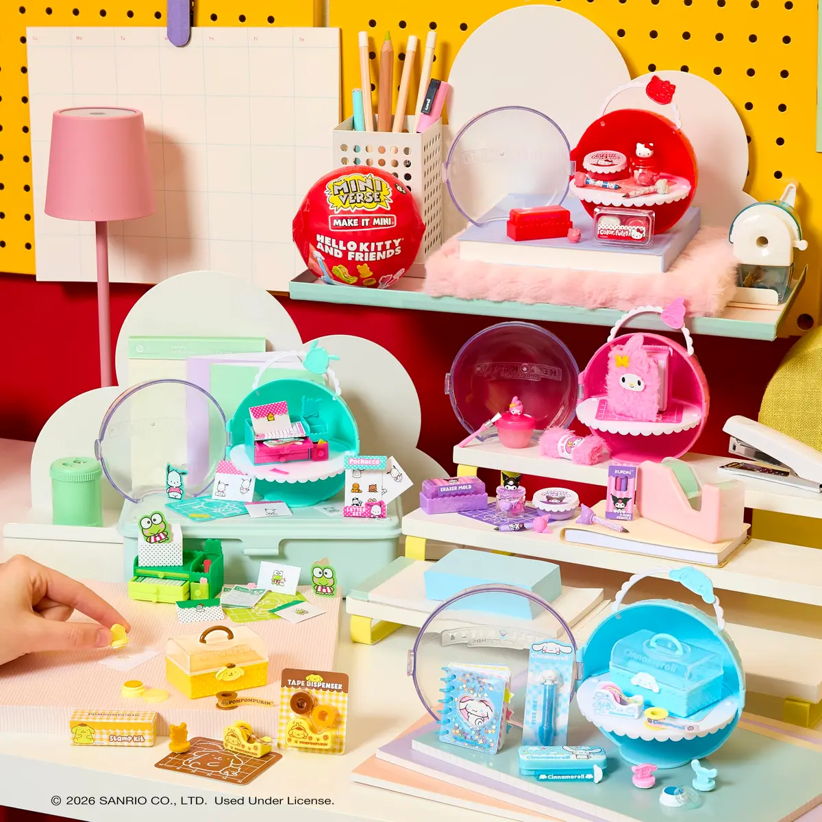 MGA's Miniverse Make It Mini Hello Kitty and Friends Series 3 Mini Collectibles 9.6cm (3.81 inches) | Sanrio Retro Stationery Replicas - view 7