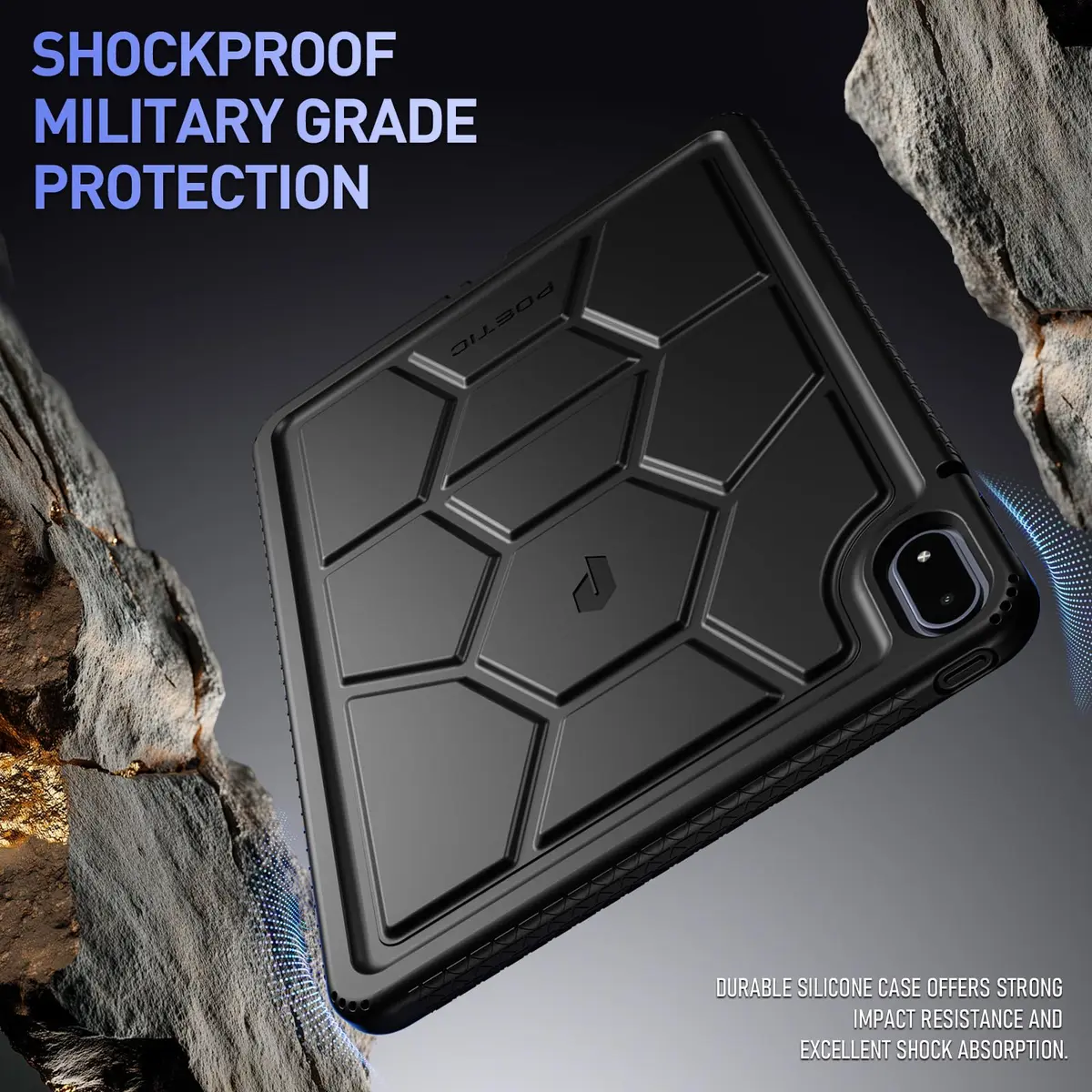 Poetic TurtleSkin Case for OnePlus Pad 3 13.2 inch | Heavy Duty Shockproof Drop Protection - view 4