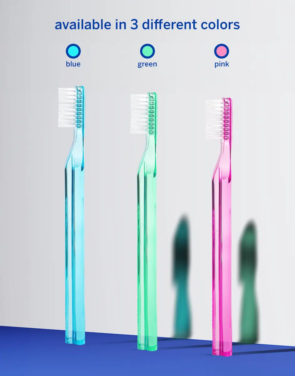 Supersmile New Generation 45° Long Toothbrush, Pink, Soft Bristle | Ergonomic, Dentist Recommended - view 6