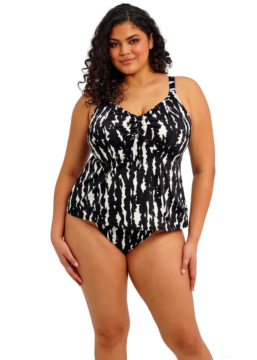 Elomi Swim Echo Shell Wireless Tankini Top 16 | Flared, Lightweight, Adjustable Straps - main product image