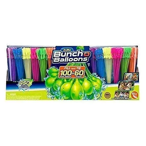 Bunch O Balloons Rapid-Filling Water Balloons 455 Count | Fill 100 in 60 Seconds - main product image