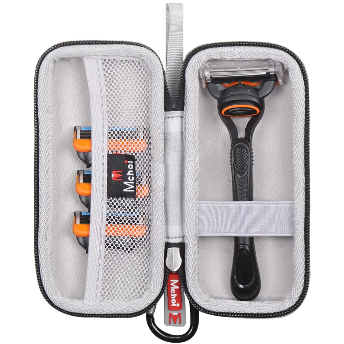 Mchoi Hard Carrying Case Fits for Fusion5 Men’s Razor & Proglide Shield Men's Razor | Waterproof, Shockproof, Lightweight - main product image