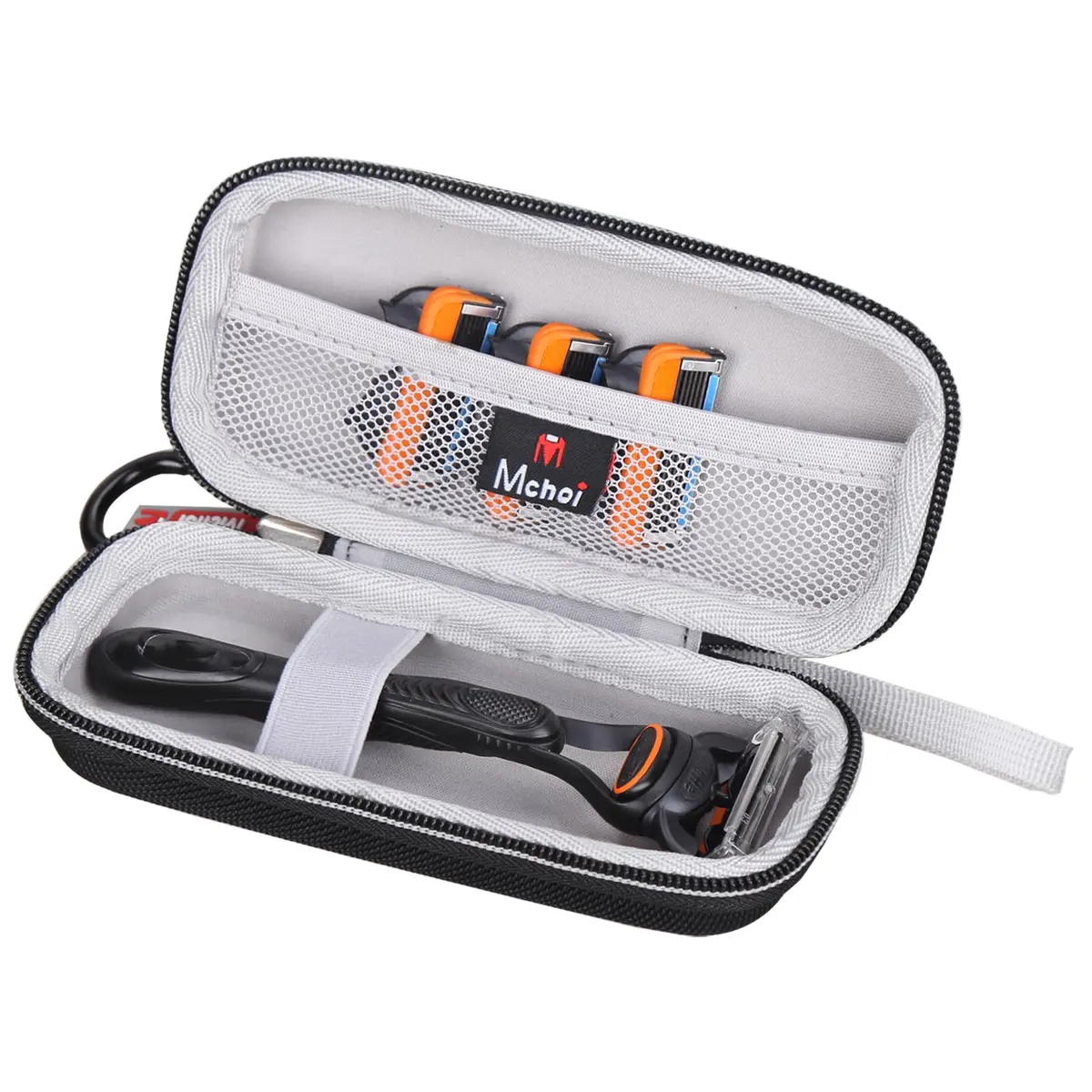 Mchoi Hard Carrying Case Fits for Fusion5 Men’s Razor & Proglide Shield Men's Razor | Waterproof, Shockproof, Lightweight - view 2