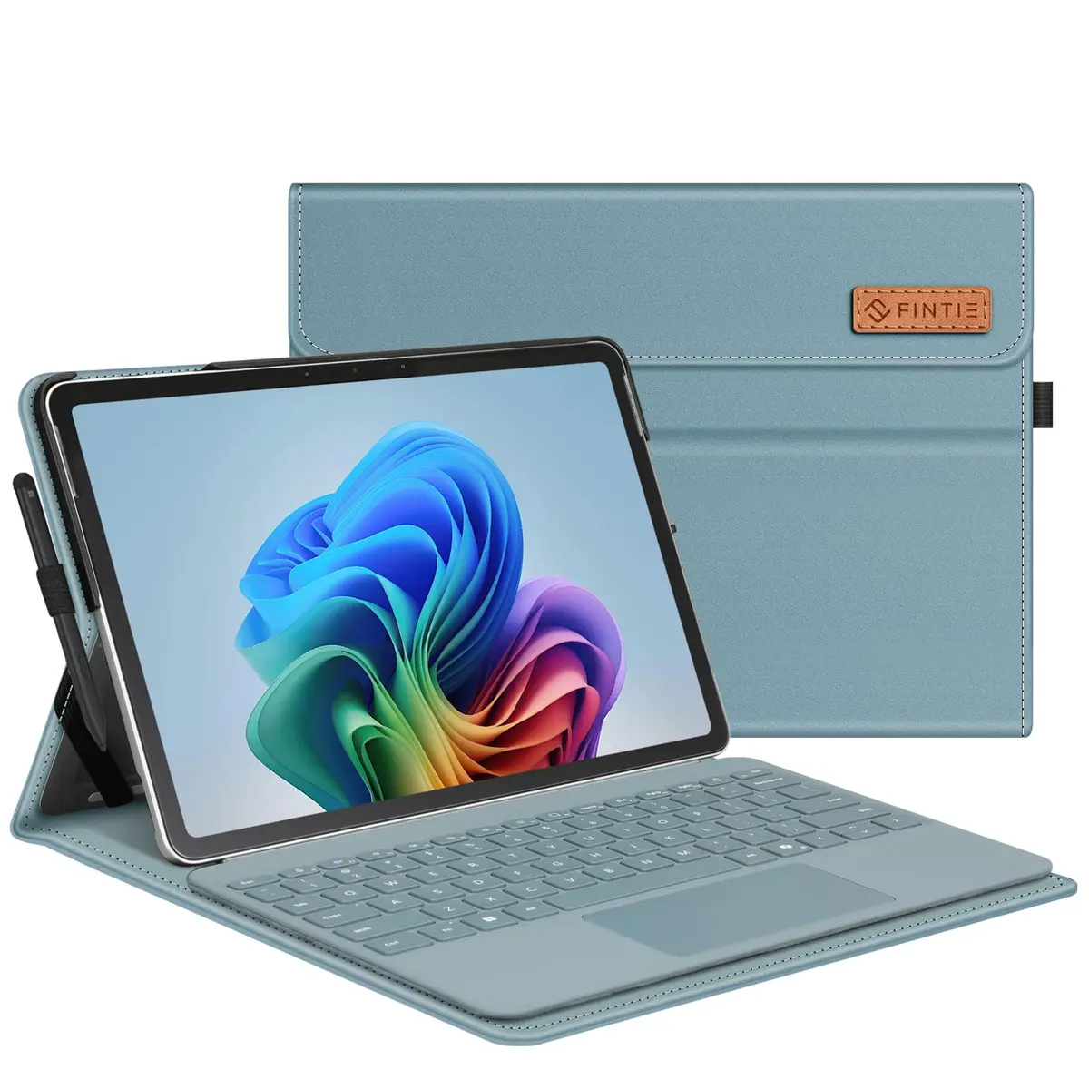 FINTIE Portfolio Case for Microsoft Surface Pro 12 inch 1st Edition (2025) | Multi-Angle Viewing & Premium Synthetic Leather - main product image