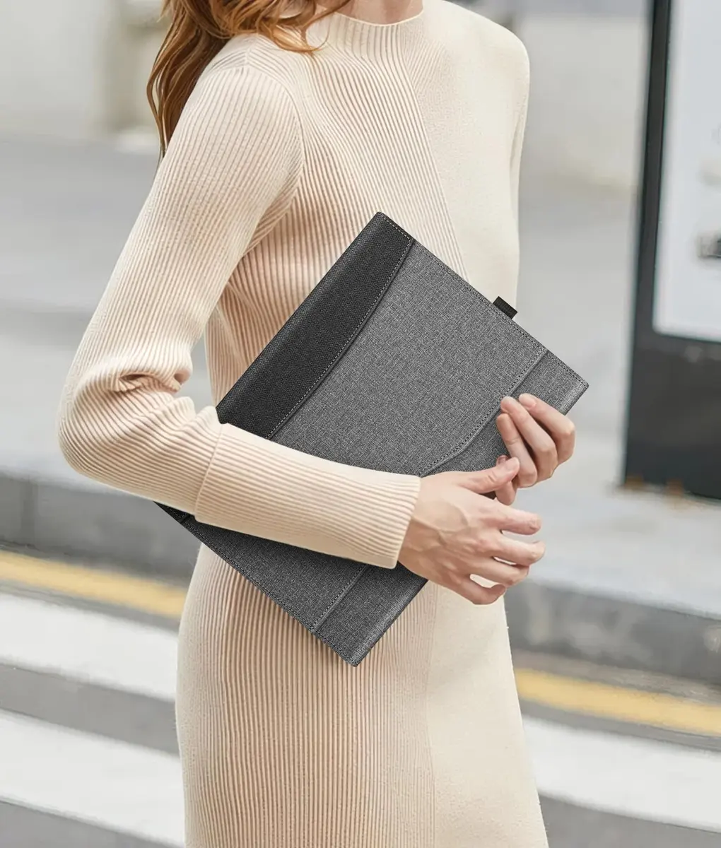 Fintie Protective Portfolio Case for Microsoft Surface Pro 12 inch (2025) | Multi-Angle Stand & Stylus Holder - view 9