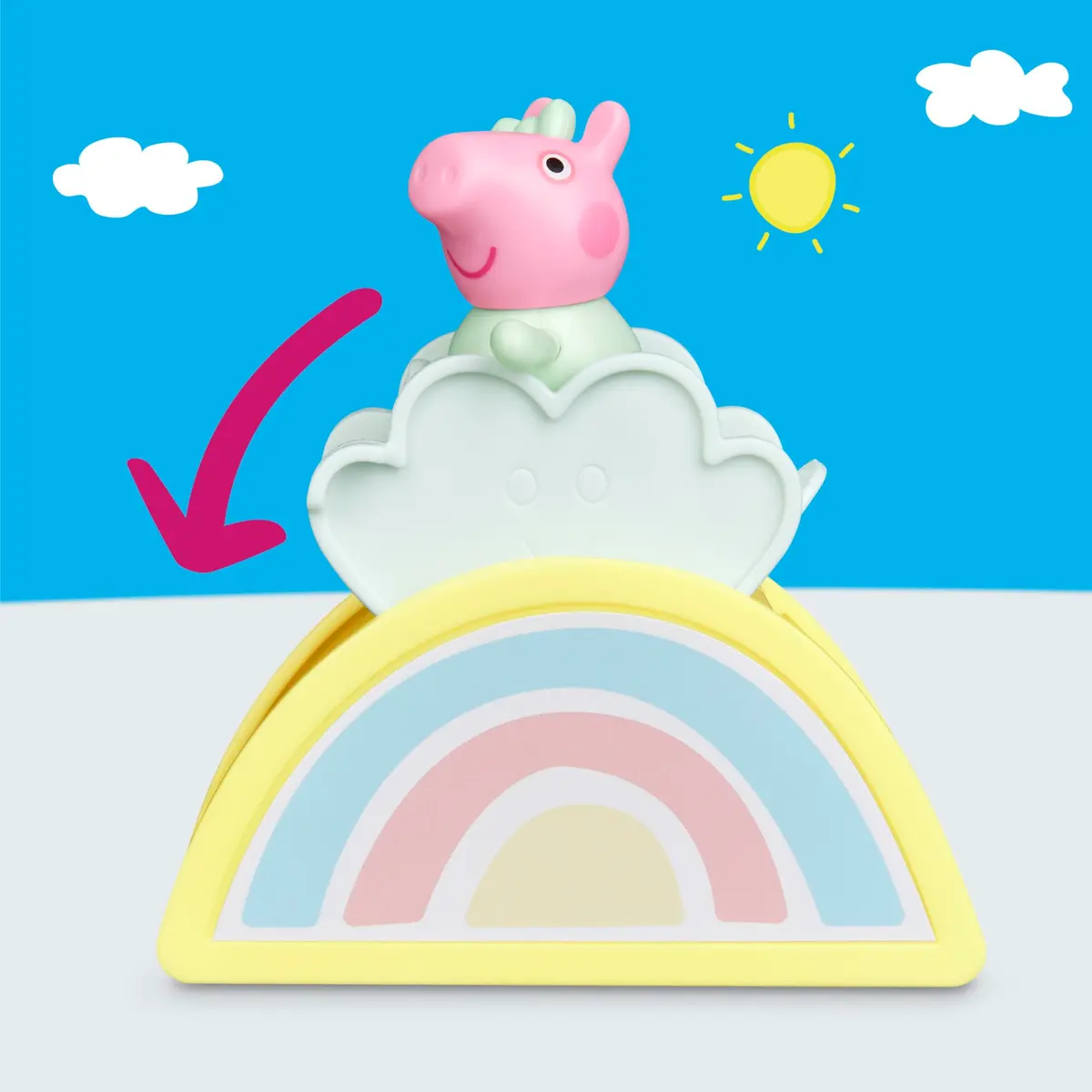 Peppa Pig Evie's Nursery Set with 1 Figure and 7 Accessories | Preschool Toy for Girls and Boys 3+ - view 6