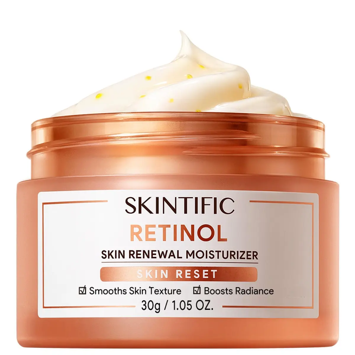 SKINTIFIC Retinol Skin Renewal Moisturizer 30g | Night Cream for All Skin Types - main product image