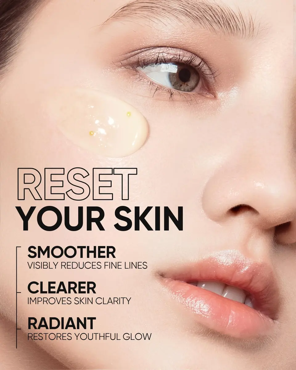 SKINTIFIC Retinol Skin Renewal Moisturizer 30g | Night Cream for All Skin Types - view 2