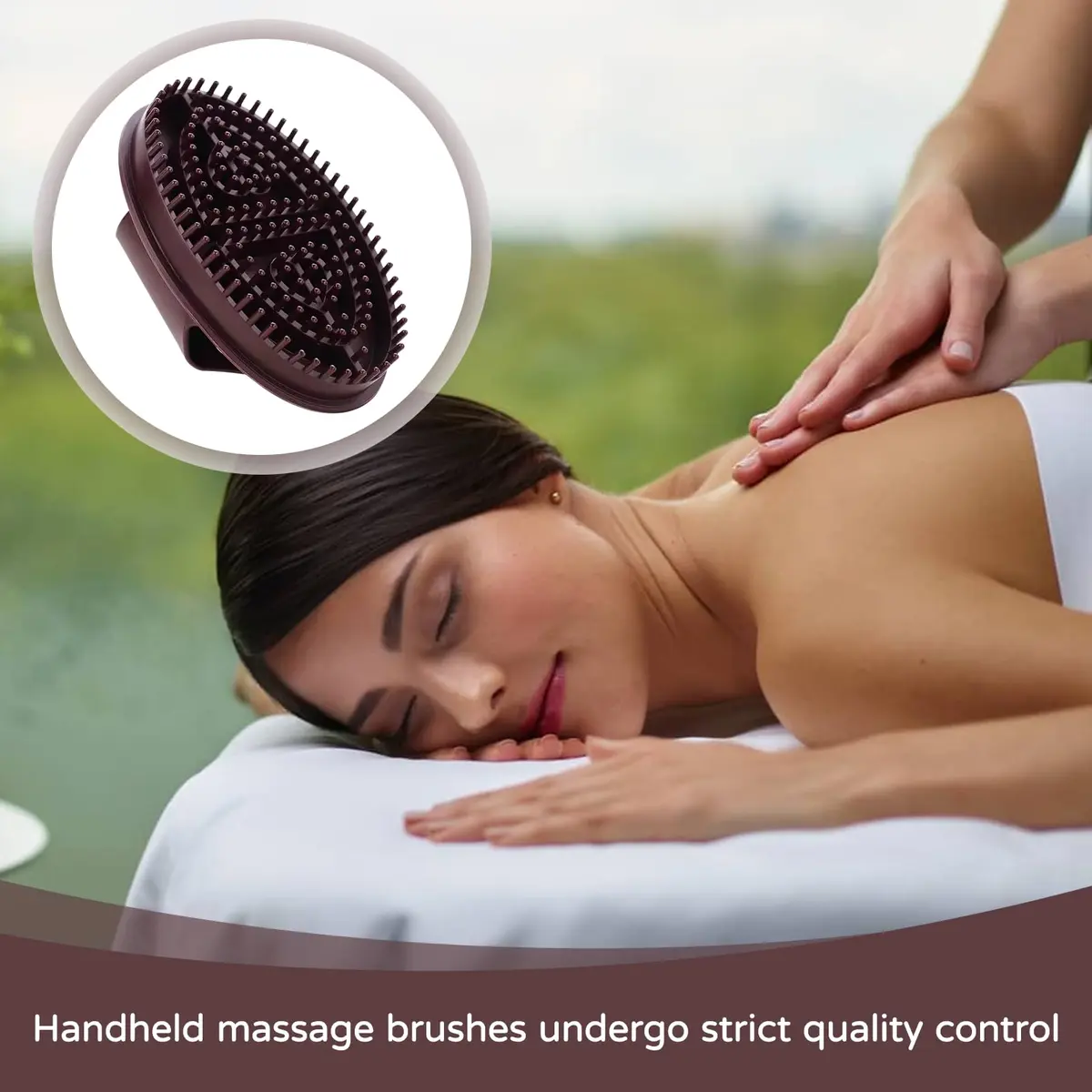 hinbkenla Meridian Massage Brush 2PCS | Full Body Relaxation & Acupuncture Points (110c) - view 5