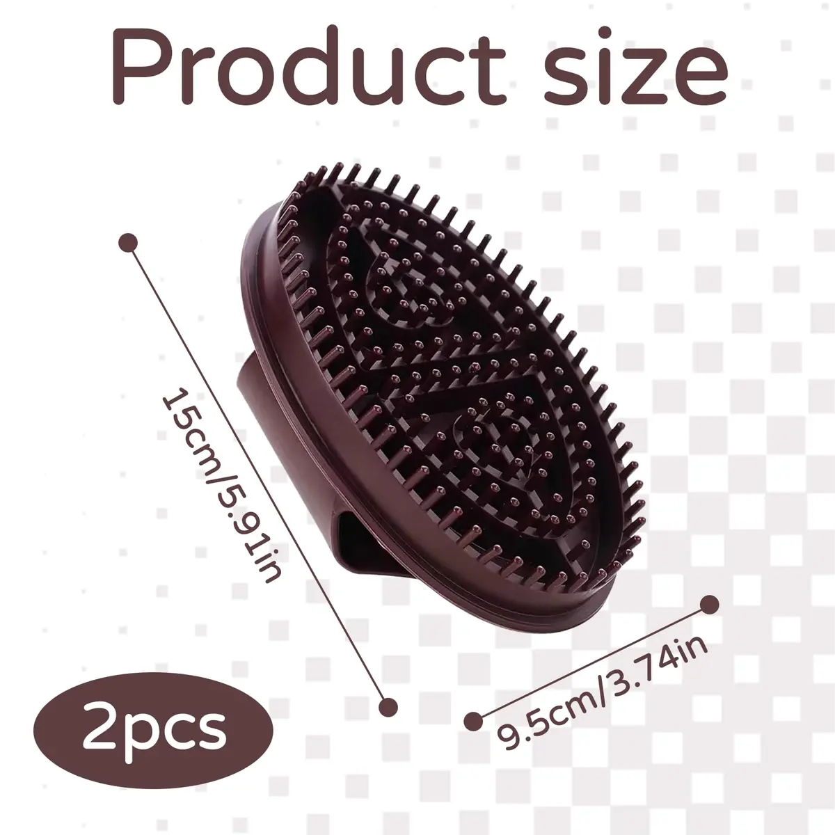 hinbkenla Meridian Massage Brush 2PCS | Full Body Relaxation & Acupuncture Points (110c) - view 2