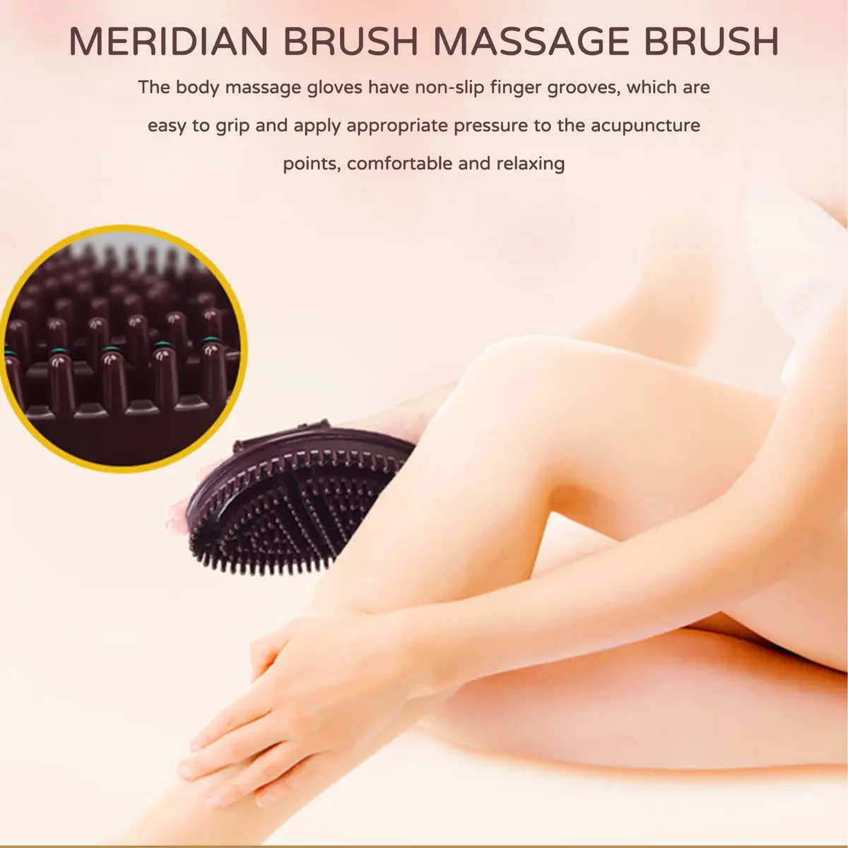 hinbkenla Meridian Massage Brush 2PCS | Full Body Relaxation & Acupuncture Points (110c) - view 4