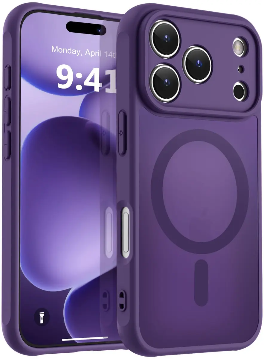MOCCA Magnetic Shockproof Case for iPhone 17 Pro Max 6.9" | 38 N52+ Super Magnets, 2500GF, 40W Fast Charging - main product image