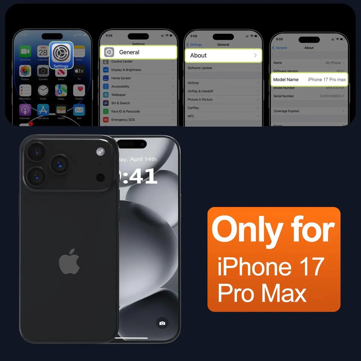 MOCCA Magnetic Shockproof Case for iPhone 17 Pro Max 6.9" | 38 N52+ Super Magnets, 2500GF, 40W Fast Charging - view 7