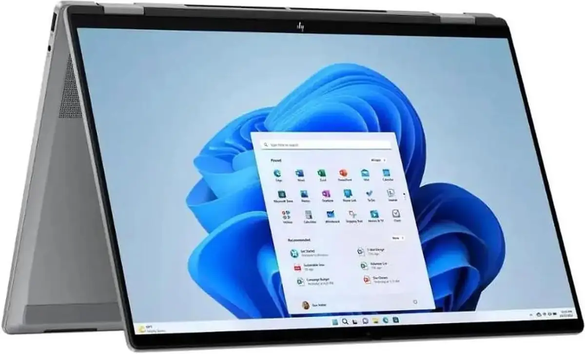 HP OmniBook X Flip 2-in-1 16" WUXGA Touchscreen Laptop | AMD Ryzen 5 220 |AMD Radeon 740M | Backlit | 8GB DDR5 | 512GB SSD | Meteor Silver | Windows 11 Pro - view 9