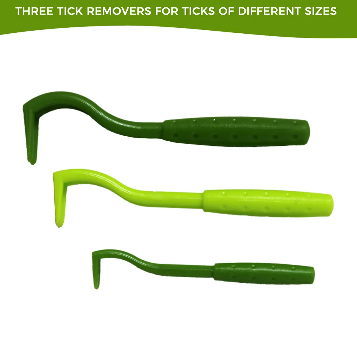 TickCheck Tick Remover Value 3 Pack with ID Card | 210 Total Removers (70 Sets of 3) - view 2