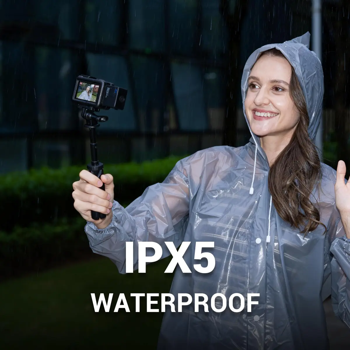 JJC Magnetic LED Light for DJI Osmo Action 5Pro 4 3 | Waterproof, SOS Mode, Rechargeable - view 5
