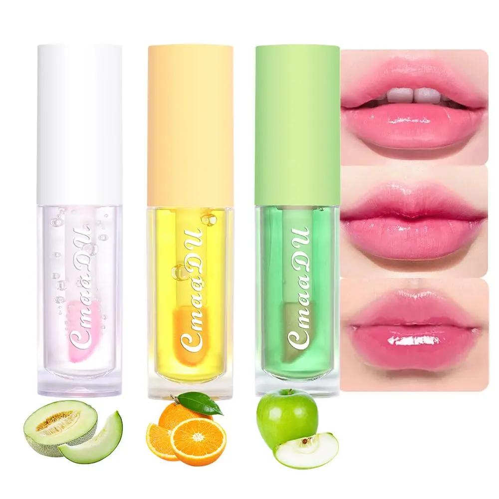 BINGBRUSH Fruity Color Changing Lip Gloss 3 Pack | Longlasting, Hydrating Lip Oil for Girls (1 Count) - main product image