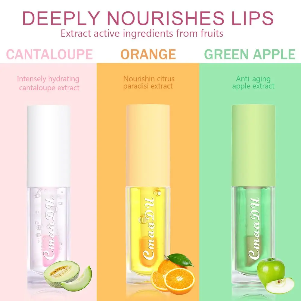 BINGBRUSH Fruity Color Changing Lip Gloss 3 Pack | Longlasting, Hydrating Lip Oil for Girls (1 Count) - view 4