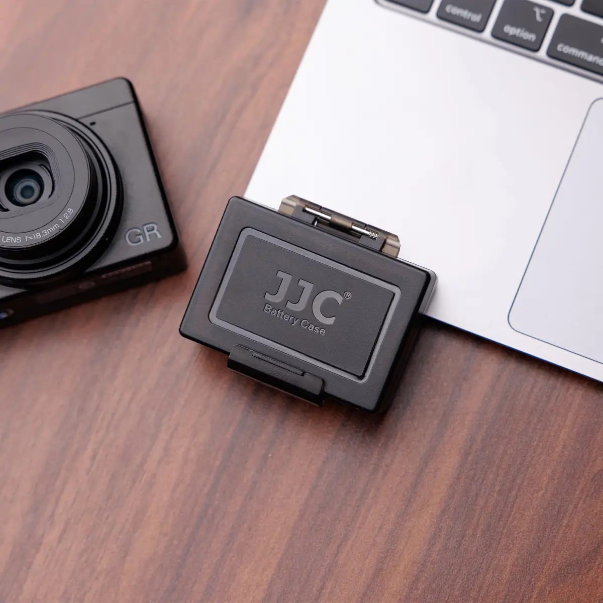 JJC Camera Battery & Memory Card Storage Case for Olympus TG-7 Ricoh GR3, 2 SD Slots + 1 Battery Slot | Water-Resistant & Durable - view 8