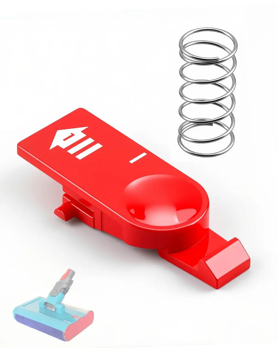 ULXIOM Vacuum Cleaner Release Catch with Spring Kit for Dyson V12 V15 Slim | Durable ABS Fit - main product image