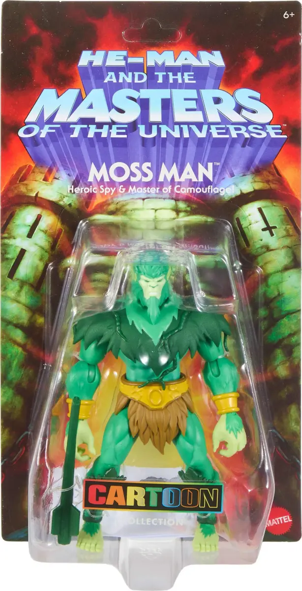Masters of the Universe Origins Moss Man Action Figure 5.5 Inch (14 cm) | 16 Articulation Points, Collectible Toy - view 6