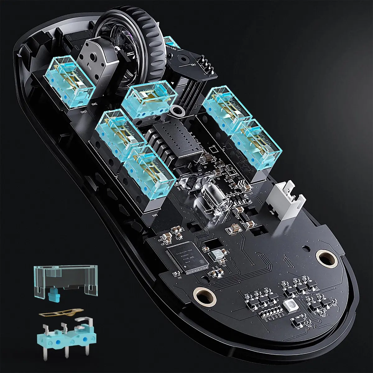 RunJRX 10Pcs Kailh GM8.0 Upgrade V2 Mouse Micro Switches | Gaming Mouse Switches - view 7