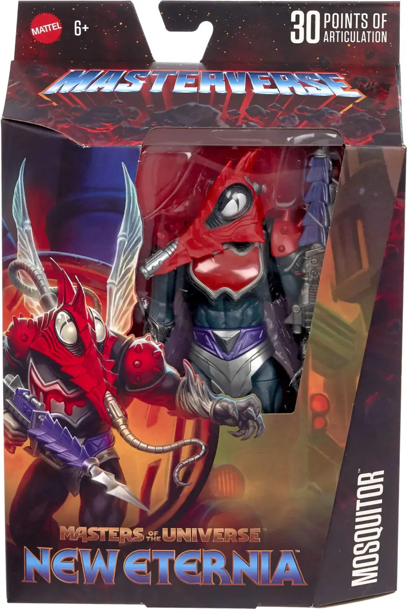 Masters of the Universe Masterverse New Eternia Mosquitor Action Figure | 7-inch Collectible with 30 Points of Articulation - view 2