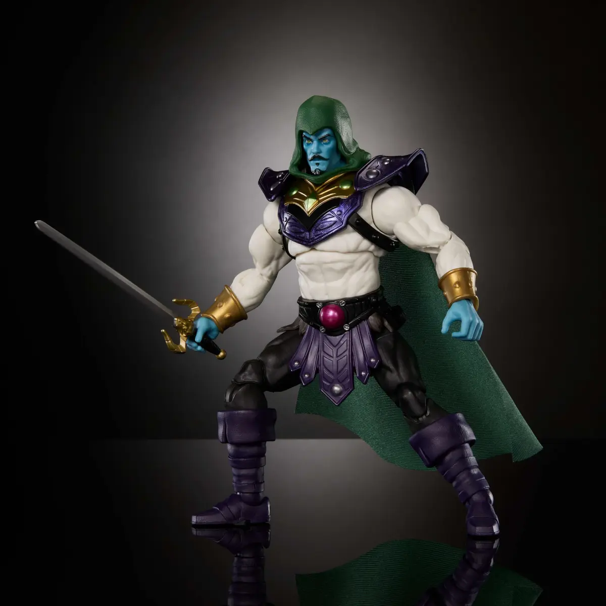 Masters of the Universe Masterverse Keldor Action Figure | 7-inch Scale, 30 Points Articulation, Zombie Head, Collector's Display - view 5