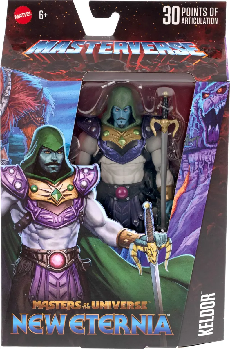 Masters of the Universe Masterverse Keldor Action Figure | 7-inch Scale, 30 Points Articulation, Zombie Head, Collector's Display - view 2