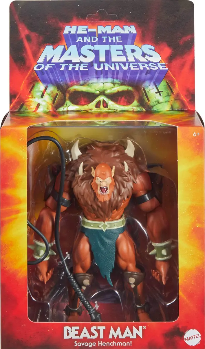 Masters of the Universe Origins Beast Man Deluxe Action Figure | 5.5-inch Scale, Modern Posability, Collector-Grade (70-120 chars) - view 2
