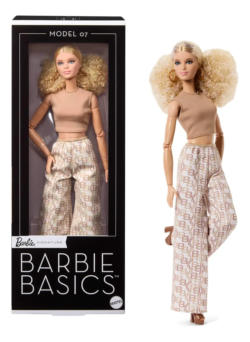 Barbie Basics Model Collector Doll 07 | Timeless Wardrobe & Poseable Body (12.6 inches) - main product image