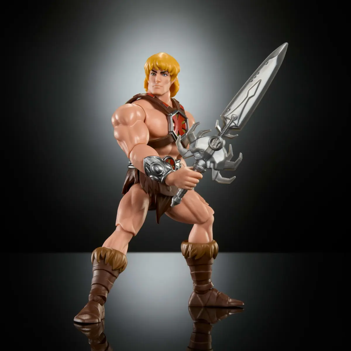 Masters of the Universe Origins 200X He-Man Action Figure 5.5-Inch | Retro Style & Modern Posability - view 4