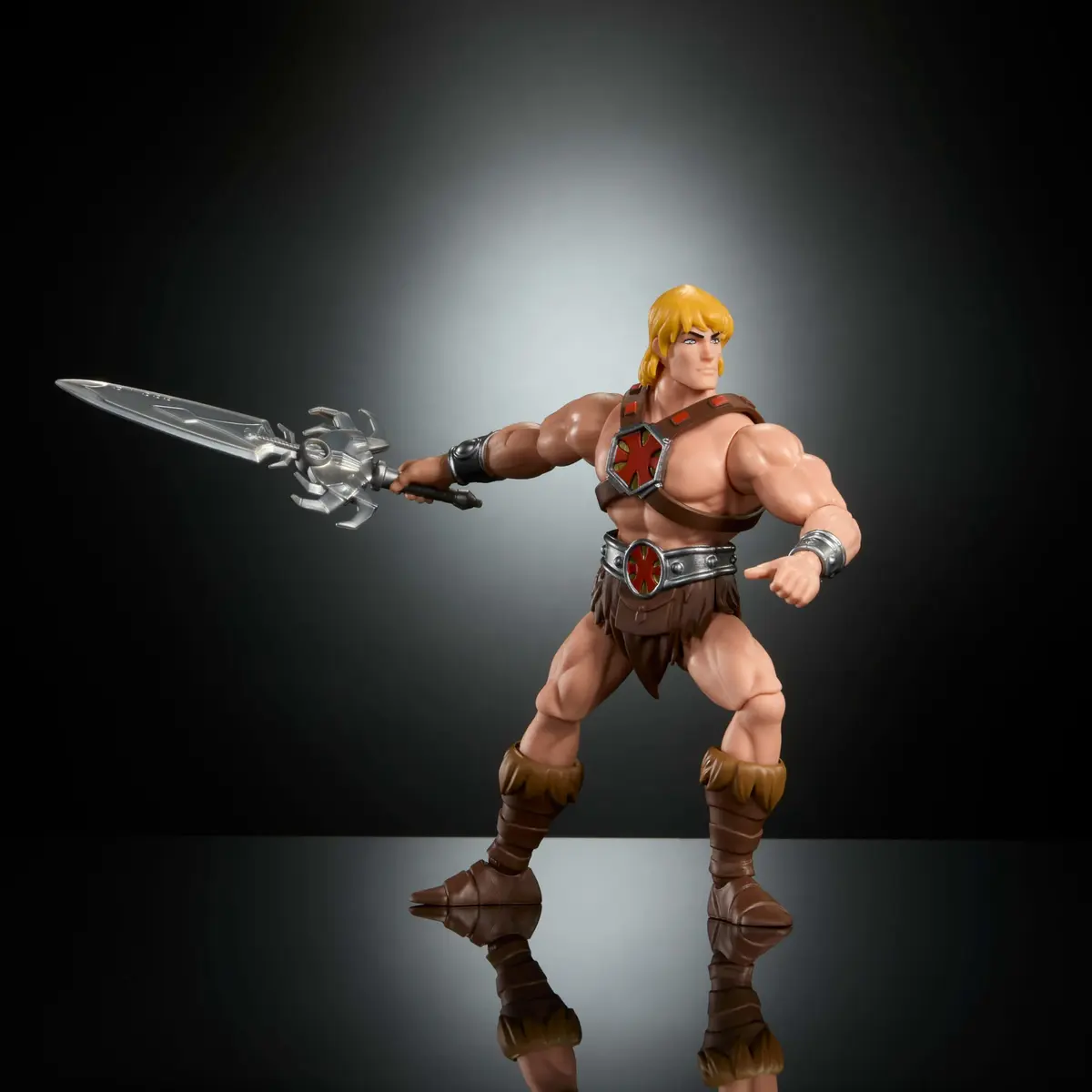 Masters of the Universe Origins 200X He-Man Action Figure 5.5-Inch | Retro Style & Modern Posability - view 5