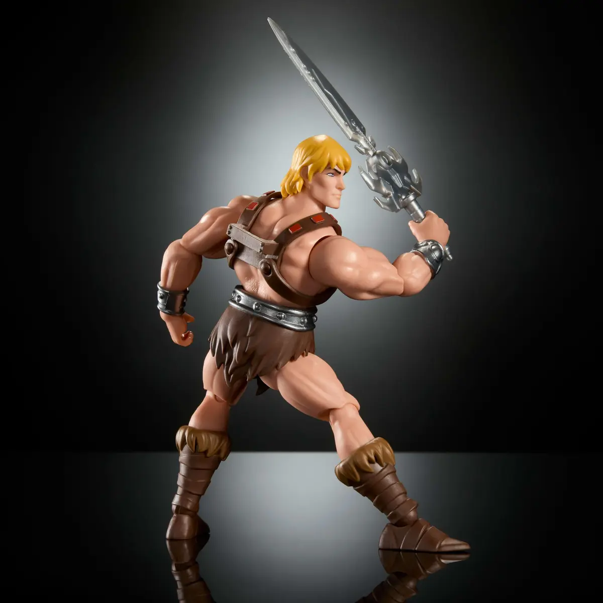 Masters of the Universe Origins 200X He-Man Action Figure 5.5-Inch | Retro Style & Modern Posability - view 6