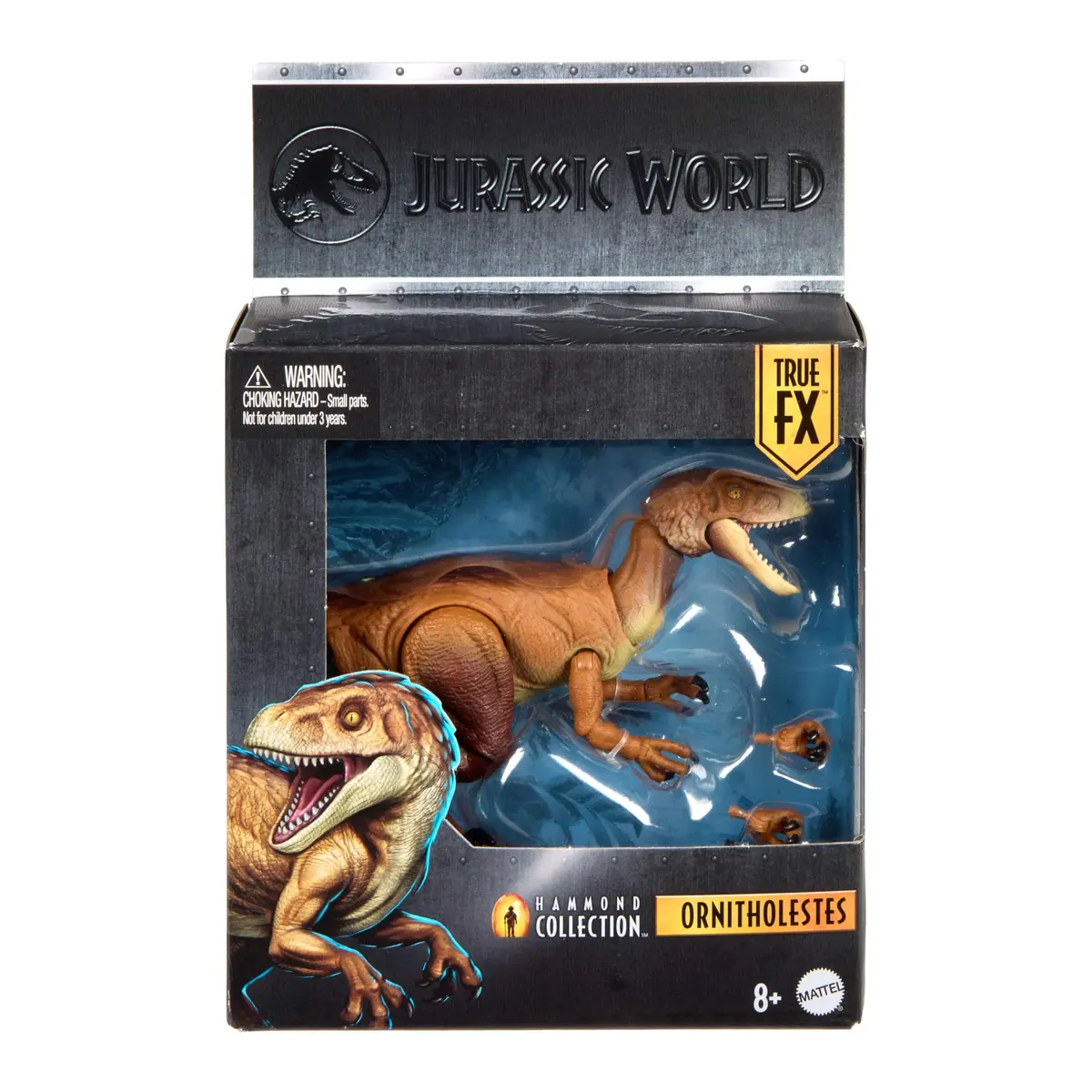 Mattel Jurassic World Hammond Collection Ornitholestes Figure 7.48 cm (2.95 in) | ASTM-Tested Toy Figure - view 6