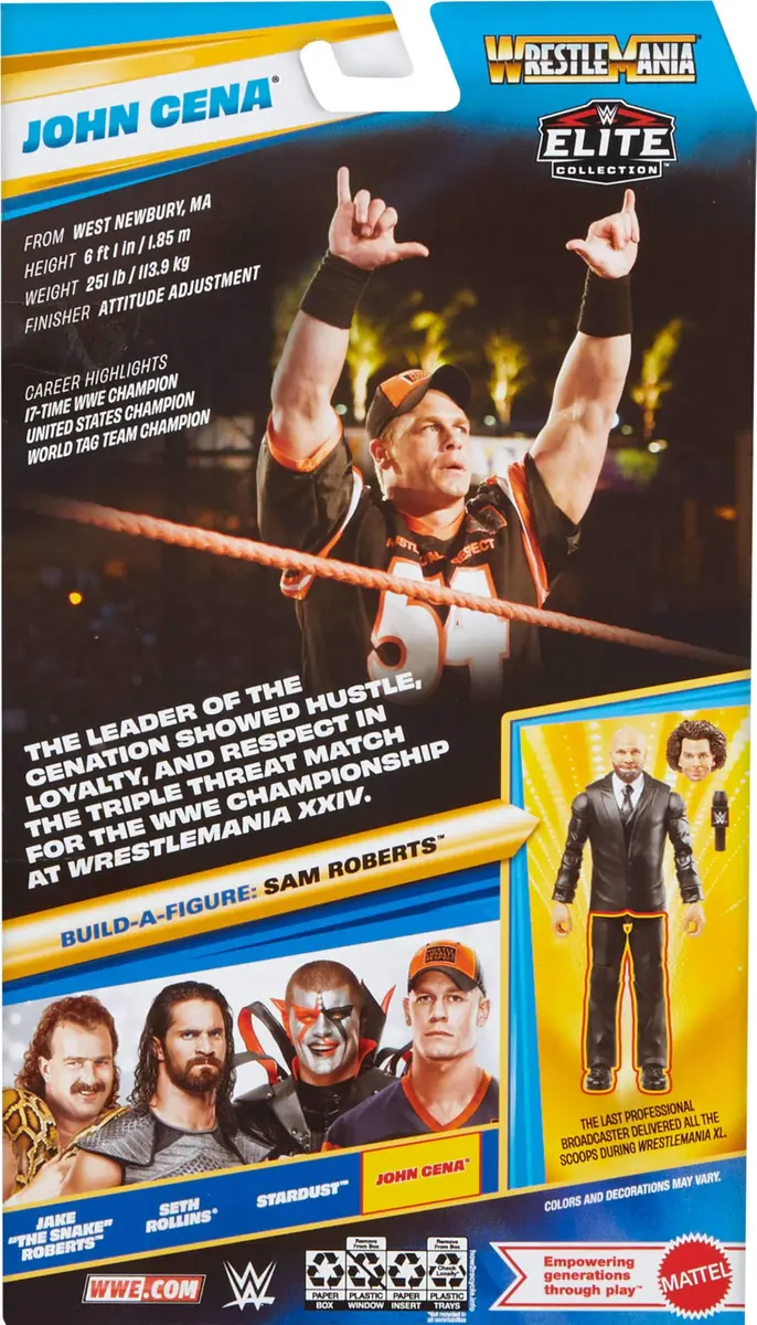 Mattel WWE Elite Collection Action Figure & Accessories, Premium Live Event | Collect Iconic WWE Moments - view 6