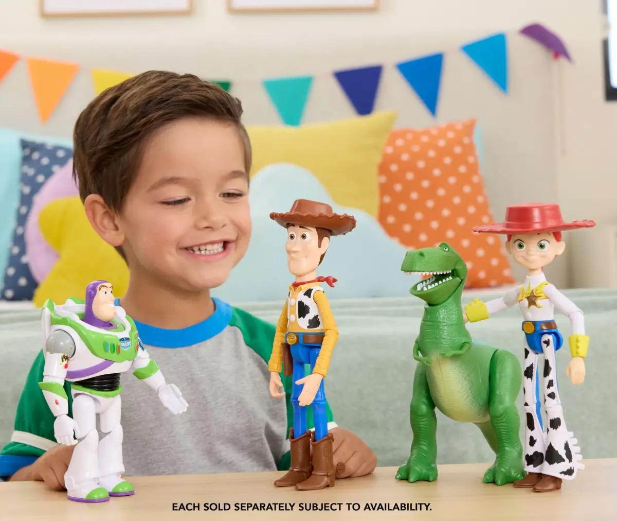 Mattel Disney Pixar Toy Story 5 Rex Action Figure 18.4 cm (7.24 inches) | ASTM-Tested Toy Figure - view 2